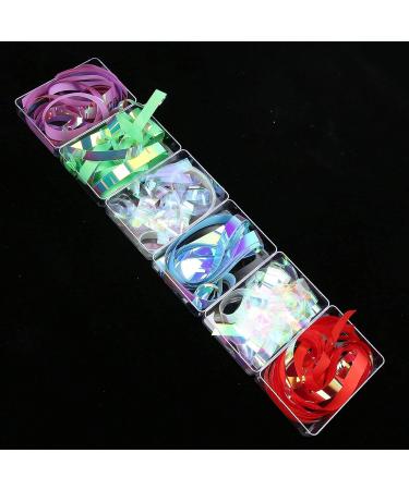 Nail Art Cellophane Fashionable Nail Glass Paper Safe Eco-friendly Non-toxic 6 Box for Home Use Professional Nail Salon - Buy Online on GoSupps.com