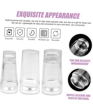 Beaupretty 3 Sets Nail Art Tools Manicure Tools Nail Art Salon Nail Art Design Manicure Salon Nail Salon Nail Stampers Silicone Stampers Flash Supplies Accessories Die Women's Seal Silica Gel - Buy Online on GoSupps.com
