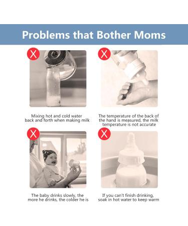 Baby Bottle Warmer | Portable Car Travel Heating Milk Bottle Warmer - Car Bottle Warmer Water Warming Bottle Warmer at Home Or Travel Znet-au - Buy Online on GoSupps.com