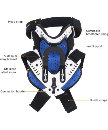 SAFWEL Adjustable Cervical Spine Tractor | Best Neck Support & Traction Device for Correct Posture | International Shipping Available - Buy Online on GoSupps.com