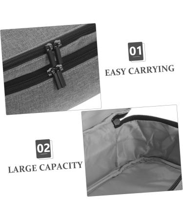 PACKOVE Hair Dryer Storage Bag Makeup Bag Travel Case for Hair Styling Tools Organizer High Capacity - Buy Online on GoSupps.com