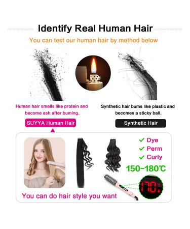 SUYYA 20 Jet Black Tape in Hair Extensions - 100% Remy Human Hair - Buy Online on GoSupps.com