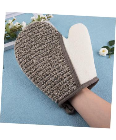 FOMIYES 2pcs Exfoliating Scrub Gloves for Body Massage and Shower, Loofah Bath Towels - Buy Online on GoSupps.com