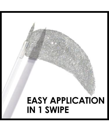 FOCALLURE Glittering Liquid Eyeshadow - High Impact, Long Lasting, Quick-Drying, Crease Resistant - Polar Star 02 - Buy Online on GoSupps.com
