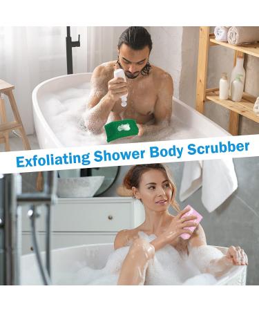 African Net Sponge Exfoliating Shower Body Scrubber - 20 Pieces - Buy Online on GoSupps.com