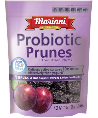 Mariani Probiotic Prunes Pitted Dried Plums 7.0 OZ (1)
