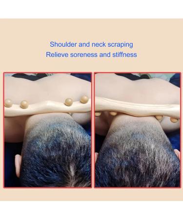 Wooden Schabestab - Anggrek Home Acupuncture Gua Sha Tool for Muscle Relaxation & Pain Relief - Buy Online on GoSupps.com