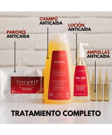 TricoVIT Patches Anti-Chute des Cheveux avec L-Cyst ine. Traitement Capillaire Anti-Chute pour Homme et Femme. Augmente la Densit et R g n re le Cuir Chevelu. 28 Patches - Buy Online on GoSupps.com