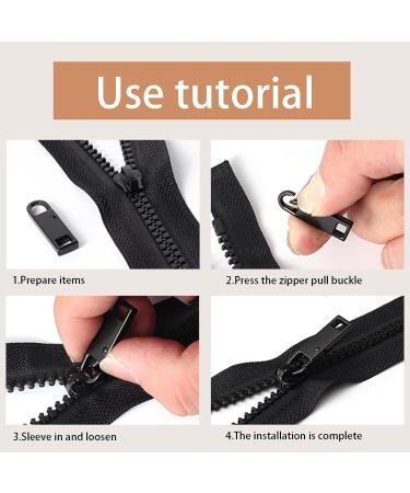 10-Piece Universal Zipper Repair Set - Fix Suitcases Jackets Backpacks & More - Buy Online on GoSupps.com