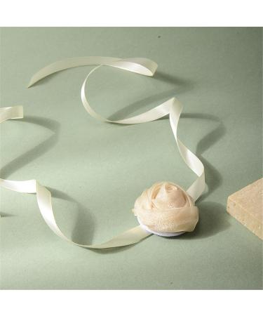 OralGos Floral Choker Necklace - Long Lace-Up Wedding Jewelry Gift for Women & Teens | International Shipping Available - Buy Online on GoSupps.com