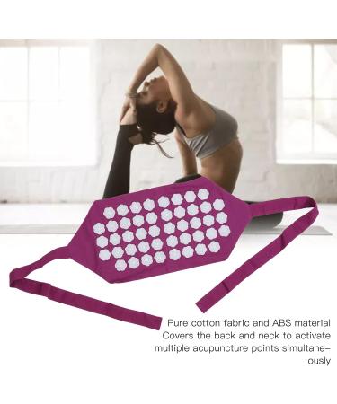Acupressure Belt for Back Pain Relief | Stress Relief & Relaxation | Cotton Fabric & ABS Massage Mat - Buy Online on GoSupps.com
