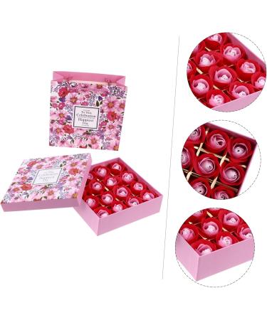 Didiseaon 2 Boxes Rose Soap Floral Scented Rose Body Shower Soap Bath Soap Scented Soaps Rose Body Soap Floral Soap Flowers - Buy Online on GoSupps.com
