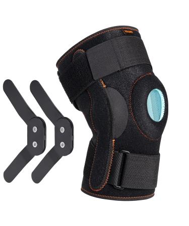 Thx4COPPER Knee Support Knee Brace - Adjustable Knee Pads with Patella Gel Pads and Double-Sided Side Stabilizers Knee Brace Support for Relief Knee Pain ACL Sports Running - Buy Online on GoSupps.com