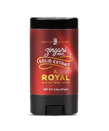 Zingari Man The Royal Solid Extrait Solid Cologne for Men Concentrated Solid Perfume Balm Leather Wine and Spices Ideal Men s Travel Cologne 0.5 oz - Buy Online on GoSupps.com