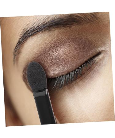 FOYTOKI 100pcs Women Eyeshadow Brush Small Eyeshadow Blending Brush Eye Makeup Sponge Makeup Brushes Black - Buy Online on GoSupps.com