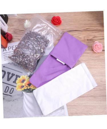 minkissy Forehead Pillow Eye Cushion Organic Flax Eye Pillows Microwavable Heated Eye Masks Relaxation Eye Masks Hot Compress Eye Pillow Sleeping Eye Pillow Yoga Leather Size 1 Purple - Buy Online on GoSupps.com