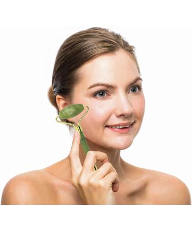 Jade Face Roller for All Skin Types - Relaxing Jade Roller for Maximum Beauty Benefits | Ideal for Women - Buy Online on GoSupps.com