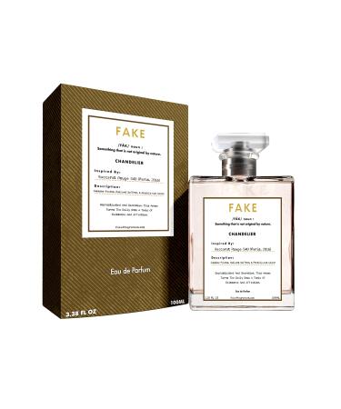 Chandelier | Baccarat Rouge 540 | 3.4oz (100ml) Unisex Fragrance Impression Clone Dupe Copy | Assertive Floral with Amber Backbone | Robust Musky & Woodsy | Highly Addictive Signature Scent! 3.4 Fl Oz (Pack of 1) Baccarat Rouge 540 Inspired - 3.4oz (100ml