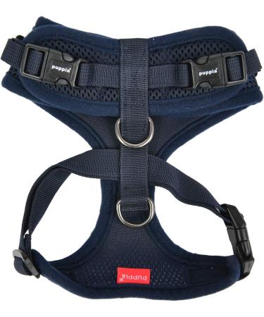 Puppia Ritefit Dog Harness for Small to Medium Dogs - Adjustable & Soft | Atani Train Crockery for Puppies - Navy XL - Buy Online on GoSupps.com