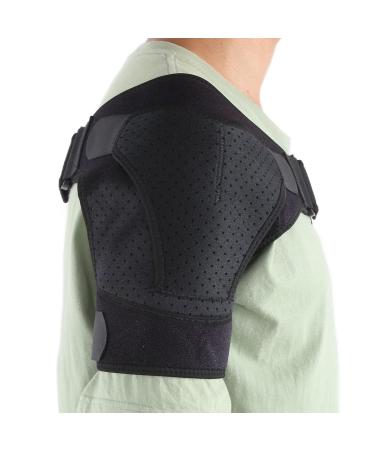 Shoulder Brace Compression Support - Pain Relief for Men & Women | Single Strap Protector - Buy Online on GoSupps.com