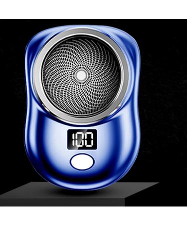 Electric Shavers for Men - Electric - Portable Electric Shavers for Men Type C Fast Charging Electric with Digital Display for Home Travel Blue - Buy Online on GoSupps.com