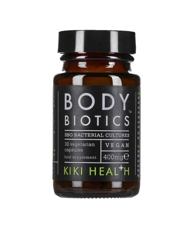 KIKI Health Body Biotics Soil Based Organisms Supplement SBO Bacterial Cultures 30 Vegan Capsules Unflavoured 30 Count (Pack of 1)