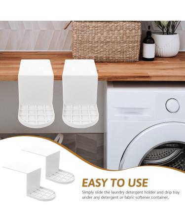 Zerodeko 2pcs Laundry Cup Holder - Plastic Organizer for Drip & Soap Storage | International Shipping Available - Buy Online on GoSupps.com