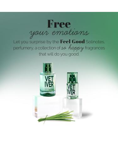 SOLINOTES Vetiver Perfume for Men - Eau De Parfum | Bold and Sensual Adventure - Made in France - Vegan - 1.7 fl.oz - Buy Online on GoSupps.com