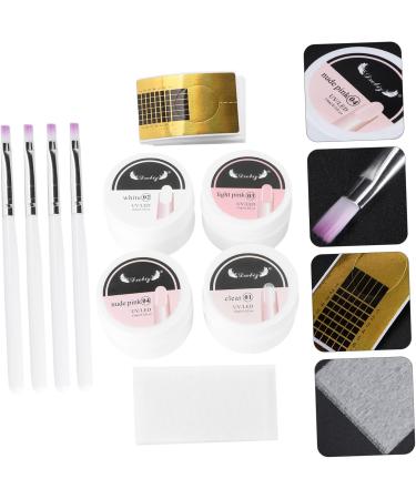 FOMIYES 1 Set Manicure Extension Set Nails Gel Kit De Manicura Nail Gel Manicure Brush Manicure Accessory Professional Nail Silk Nail Art Supply Manicure Tool Combination Major Abs 59x35cm Assorted Color - Buy Online on GoSupps.com
