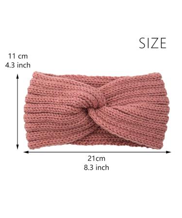 Stylish White Knit Headband for Women | Elastic Ear Warmer & Hair Band | Perfect for Outdoor Sports & Parties - Buy Online on GoSupps.com
