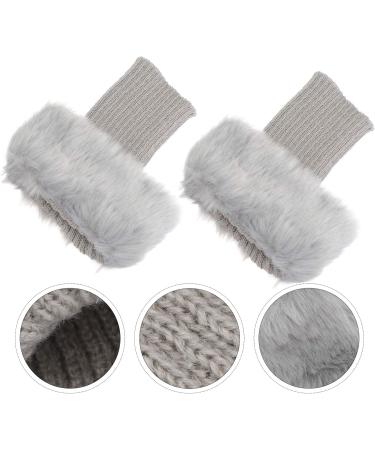 Inoomp 3 Pairs Crochet Boot Covers - Warm Accessories for Fur Boots Leg Warmers & Knee Cuffs - Stylish Acrylic Fashion - Buy Online on GoSupps.com