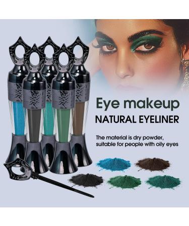 Clawrex Powder matte eyeliner waterresistant kajal pen black quickdrying and wiperesistant eyeliner powder for the eyelid area - Buy Online on GoSupps.com