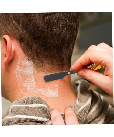 Angoily 3-in-1 Men's Facial Razor Safe Manual Razor for Face & Hand | Premium Grooming Tools - Buy Online on GoSupps.com