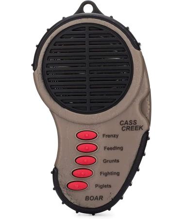 Cass Creek Ergo Boar Call Handheld Electronic Game Call, CC034, Compact Design, 5 Calls In 1, Expert Calls for Everyone