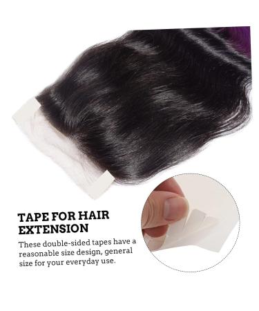 Angoily 40 Sheets Double-sided Tape Doible Sided Tape Hair Tape Replacements Tape in Extensions Lace Front Hair System Tape Wig Tape Hair Extension Tape Adhesive Water Proof White Supplies - Buy Online on GoSupps.com