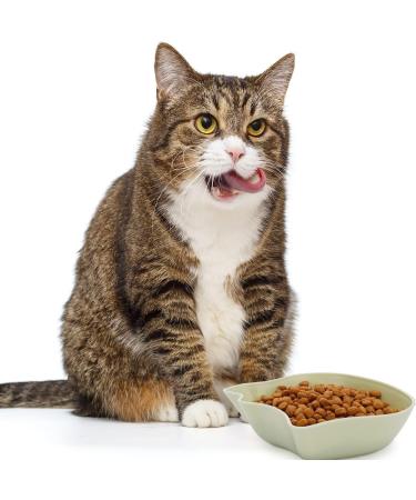 XINRUI 6 Pcs Cat Bowls Raised Anti-slip Kitten Bowls Multi-purpose Cat Food Bowls Plastic & Cute Pet Bowl Dishs for Pet Cat Dog Small Animal - Buy Online on GoSupps.com