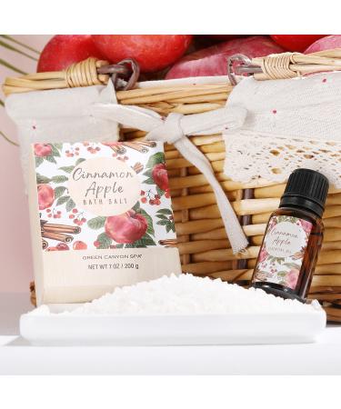 Green Canyon Spa Cinnamon Apple Bath Gift Set for Women - 11Pcs | Mother's Day & Birthday Gift Idea - Buy Online on GoSupps.com
