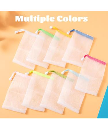 Invoda Handmade Soap Bubbles - Double-Layer Cord Striker & Foam Network for Body & Facial Cleaning (5 Pieces) - Eco-Friendly Bath Tools for Peeling & Refreshing Skin - Buy Online on GoSupps.com