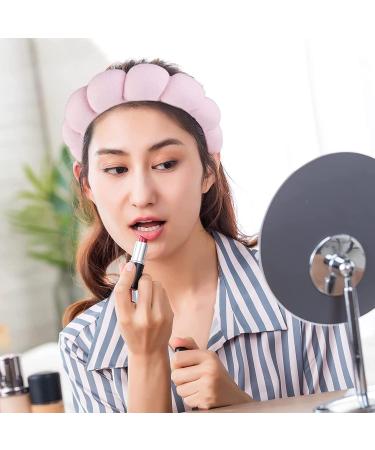 Gugugo Soft & Absorbent Pink Hair Band for Makeup & Skincare - Terry & Sponge Cosmetic Headband - Buy Online on GoSupps.com