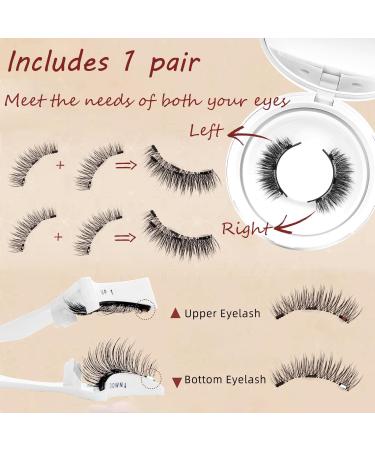 Buy Magnetic Lashes - No Glue Reusable Natural Look Eyelashes with Applicator (#05 Fuller) - Shop Internationally - Buy Online on GoSupps.com
