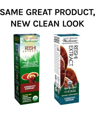 Host Defense Reishi Extract 1 fl oz - General Wellness Mushroom Supplement - Buy Online on GoSupps.com