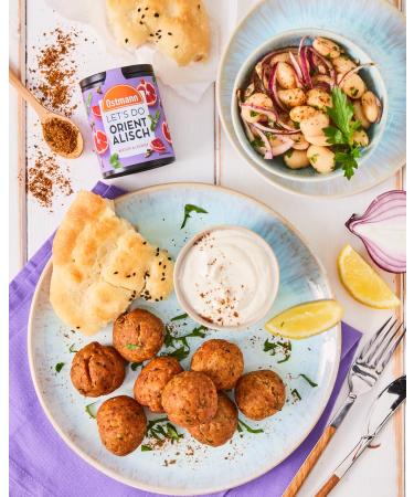 Ostmann Gew rzen Oriental Spice Mix | Couscous Rice & Meat Preparation | Cumin Cinnamon & Coriander | 60g Recyclable Metal Can - Buy Online on GoSupps.com