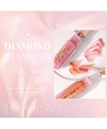 Ginger Tinted Lip Balm Plumping Gloss Stain, Long-Lasting Waterproof Lipstick for Sexy Plump Lips - Clear Gloss with Liquid Blush (#05) - Buy Online on GoSupps.com