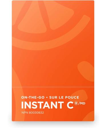 Organika Instant-C Effervescent- Orange- 1000mg Vitamin C Immune Support Tablets 8 Tubes x 10 Tablets Orange 8 count (Pack of 1) - Buy Online on GoSupps.com