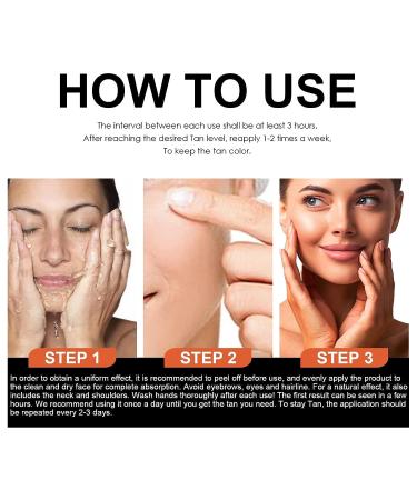 Eelhoe Soft Brown Intensive Tanning Gel - Pack of 3 | For Sunbeds & Outdoor Sun - Buy Online on GoSupps.com