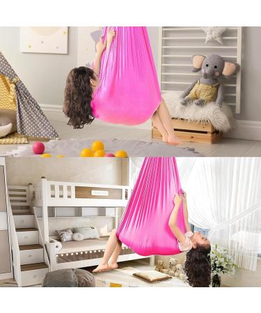 SSIMO Sensory Full Body Socks for Kids & Adults - Pink Stretchy Body Sox for Autism & Stress Relief (100x280cm) - Buy Online on GoSupps.com
