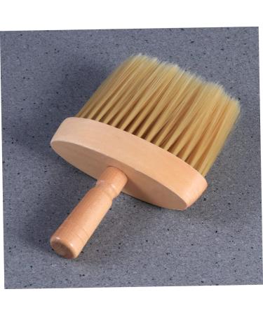Premium Healeved Men's Shaving Brush & Hair Cleaning Brush | Barber Neck Brush for Salon Quality Clean - Buy Online on GoSupps.com