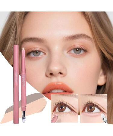 Eyebrow Pencil | Double Ended Pen - Angled Tip Applicator with Highlighter Pen for Brow Makeup Daily Work Evening Beginners - Buy Online on GoSupps.com