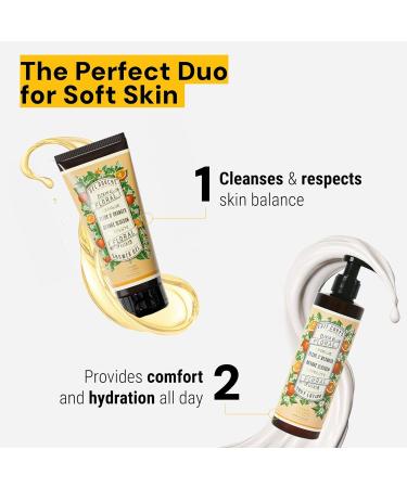 Panier des Sens - Orange Blossom Moisturizing Body Wash for Women & Men - Gentle Shower Gel 95% Natural Ingredients for Normal Sensitive Skin - Body Care Made in France SLS Free Vegan - 6.8 Floz 6.8 Fl Oz (Pack of 1) - Buy Online on GoSupps.com