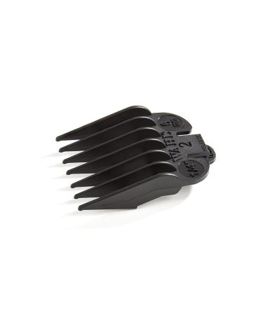 Wahl Professional 2 Guide Comb Attachment 14 (6.0mm) - 3124-001 - Ideal for Stylists and Barbers - Black - Buy Online on GoSupps.com